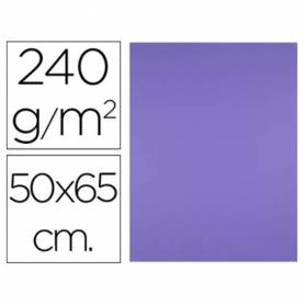 Cartulina liderpapel 50x65 cm 240g/m2 purpura paquete de 25 unidades