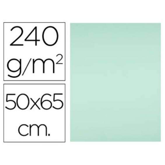 Cartulina liderpapel 50x65 cm 240g/m2 verde