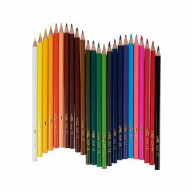 Lapices de colores liderpapel caja de 24 colores