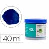 Tempera liderpapel escolar 40 ml azul ultramar - TP60