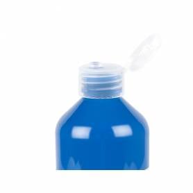 Pintura dedos liderpapel botella de 500 ml azul