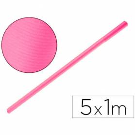 Papel kraft liderpapel rosa rollo 5x1 mt