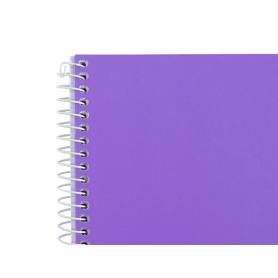 Cuaderno espiral liderpapel folio witty tapa dura 80h 75gr cuadro 5mm con margen colores surtidos