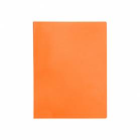 Carpeta liderpapel escaparate 80 fundas polipropileno din a4 naranja fluor opaco