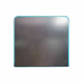 Cubilete portalapices liderpapel plastico magnetico azul 125x75x40 mm