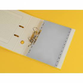 Separador numerico q-connect plastico 1-12 juego de 12 separadores din a4 multitaladro - KF01917