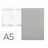 Agenda 2024 encuadernada liderpapel creta 15x21 cm semana vista color gris papel 70 gr