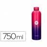 TK78 - Botella portaliquidos antartik isotermica acero inoxidable libre de bpa colourful lila/rosa 750 ml