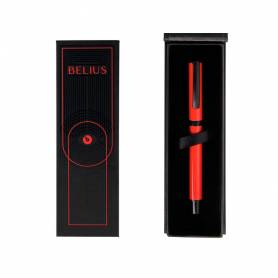 Roller belius turbo aluminio color rojo y negro tinta azul caja de diseño - BB253