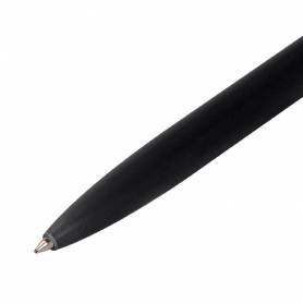 Boligrafo belius rocket b aluminio color minimalista negro tinta azul caja cilindrica - BB290