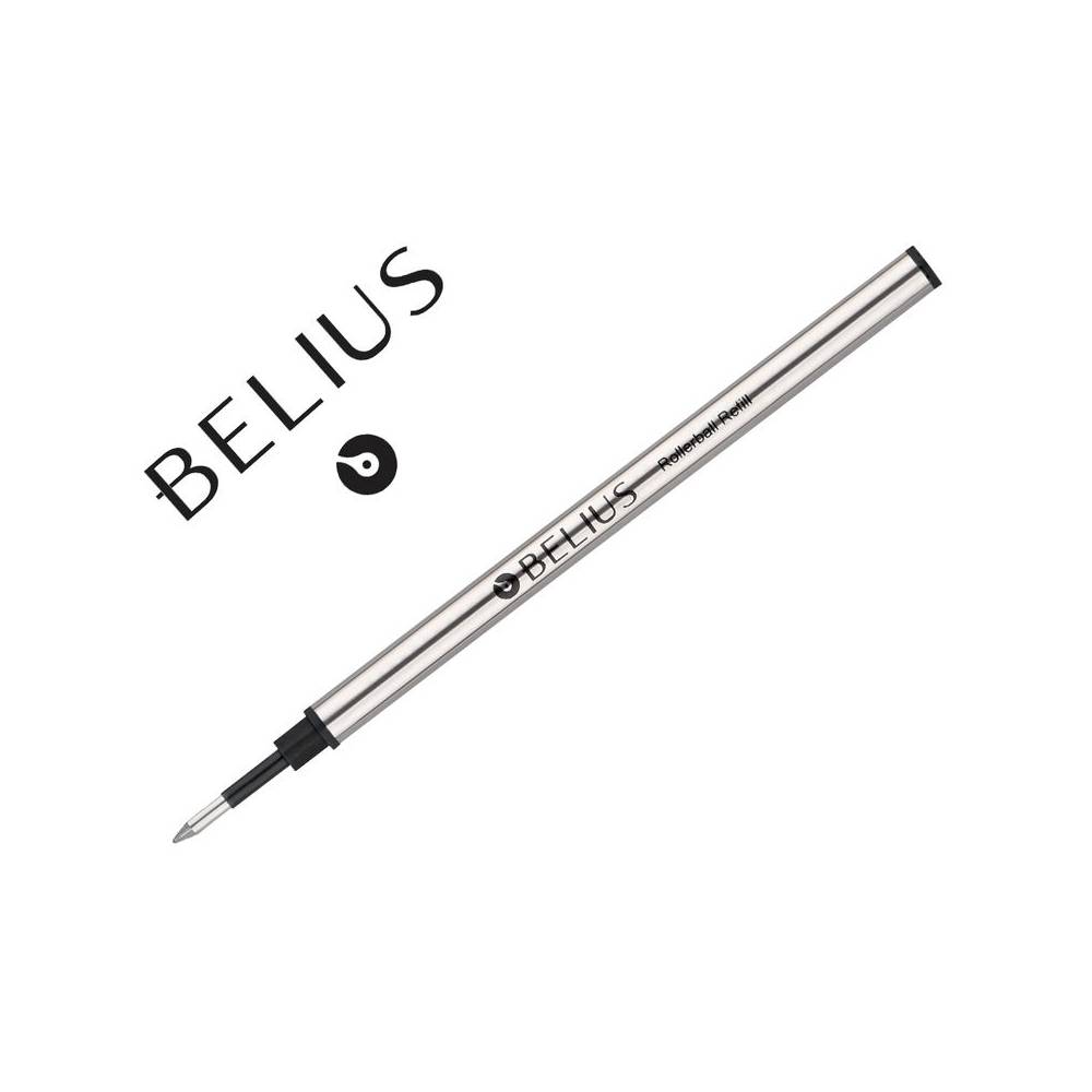Recambio roller belius negro 0,7 mm caja 3 unidades - BB318