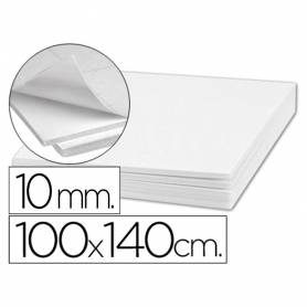 Carton pluma liderpapel blanco doble cara 100x140cm espesor 10 mm - LU17