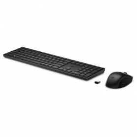 Set teclado + raton inalambrico hp combo 655 color negro - 4R009AA