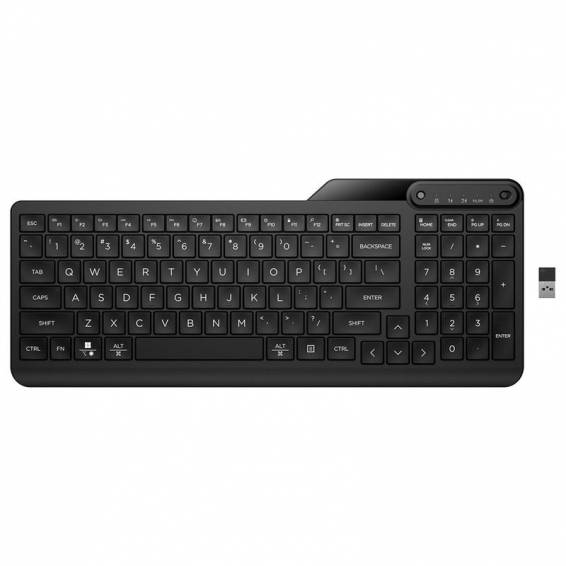 Teclado hp 475 dual inalambrico color negro - 7N7B9AA