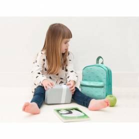 Cartera preescolar liderpapel mochila infantil diseño verde 250x115x210 mm - ME36