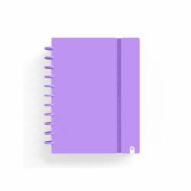 Cuaderno carchivo ingeniox foam a4 80h cuadricula violeta - 66024113