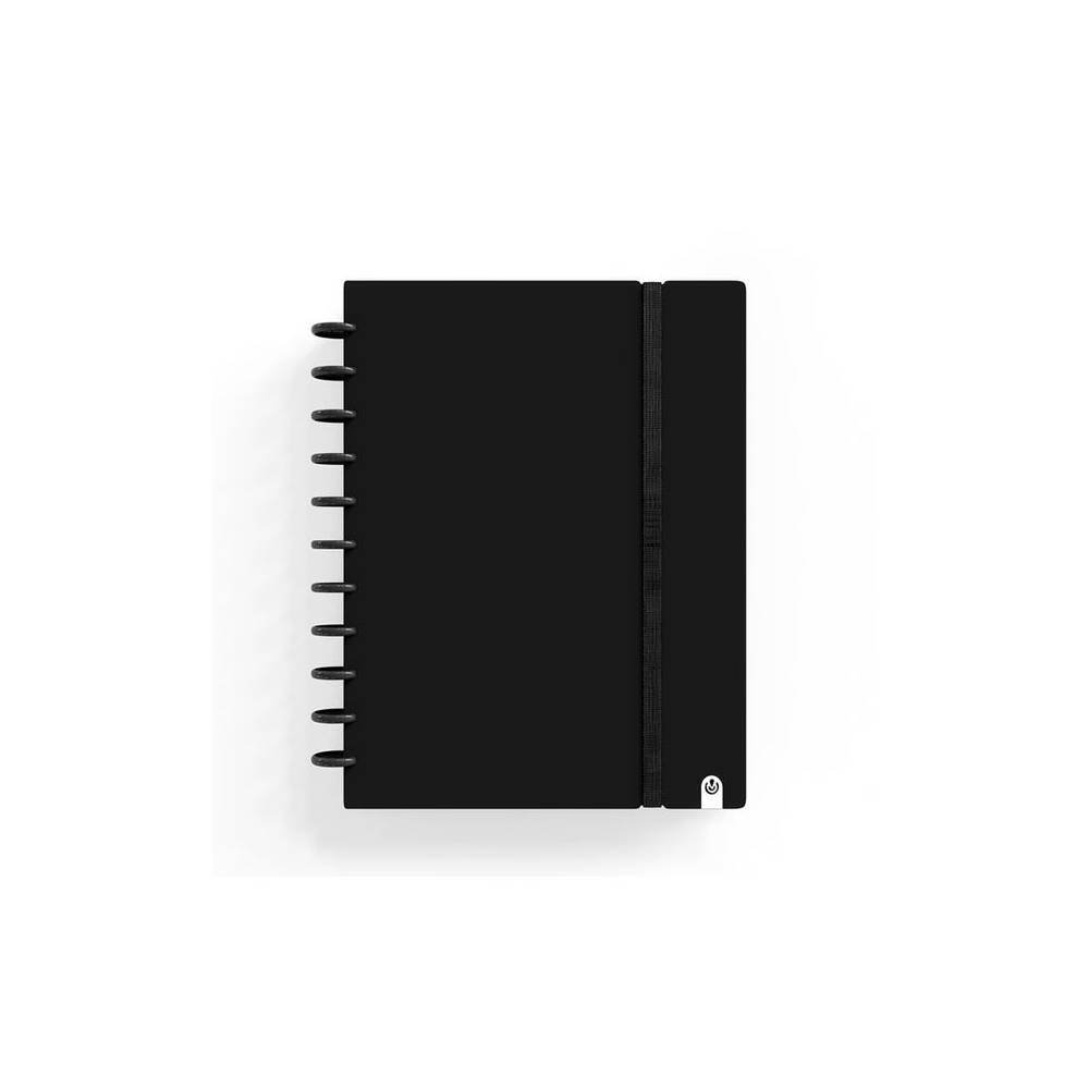 Cuaderno carchivo ingeniox foam a5 80h cuadricula negro - 66025106