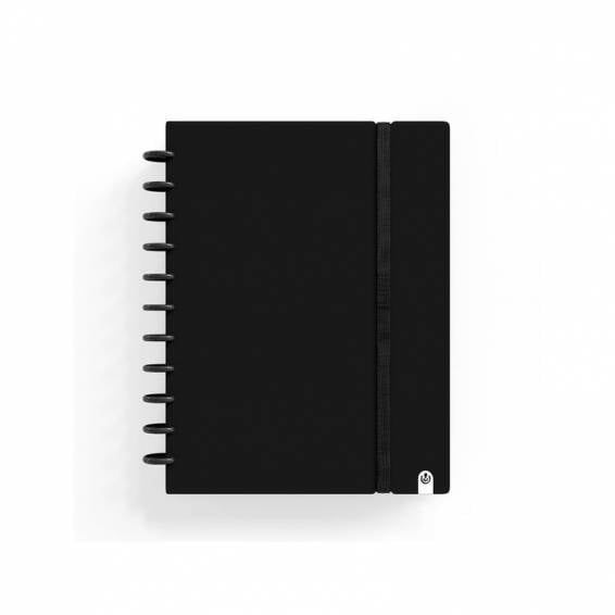 Cuaderno carchivo ingeniox foam a5 80h cuadricula negro - 66025106