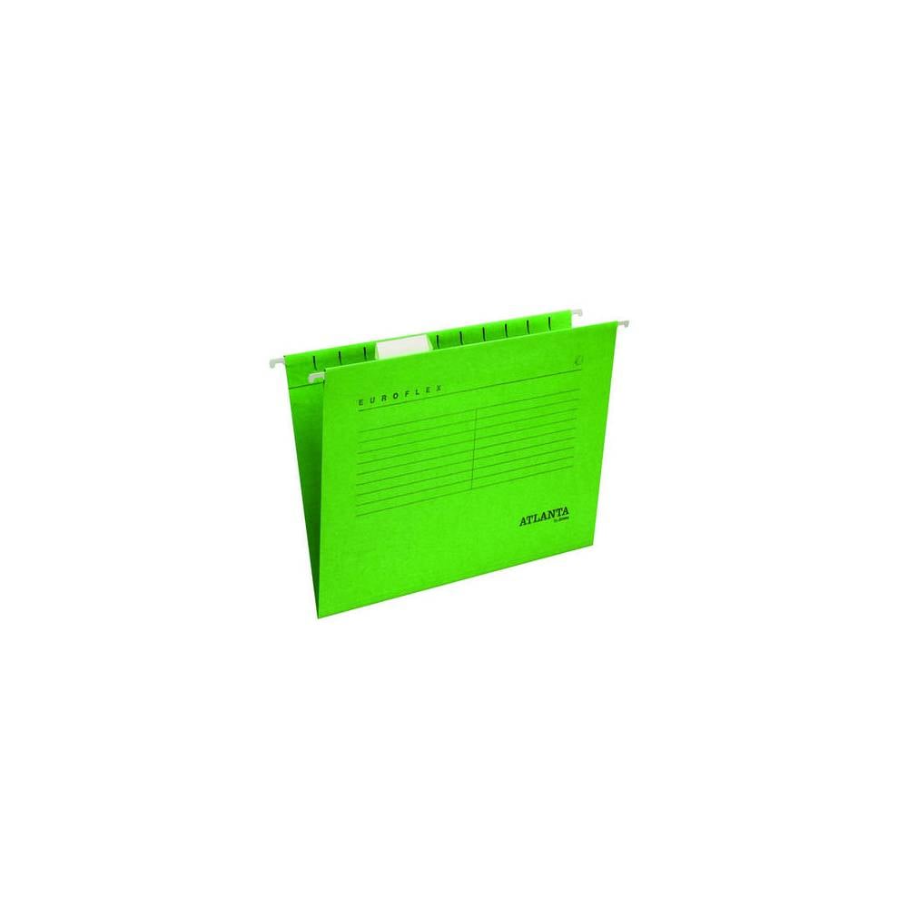Carpeta colgante tarifold atlanta euroflex din a4 cartulina 100%reciclada fsc color verde caja de 25 - 2652742500