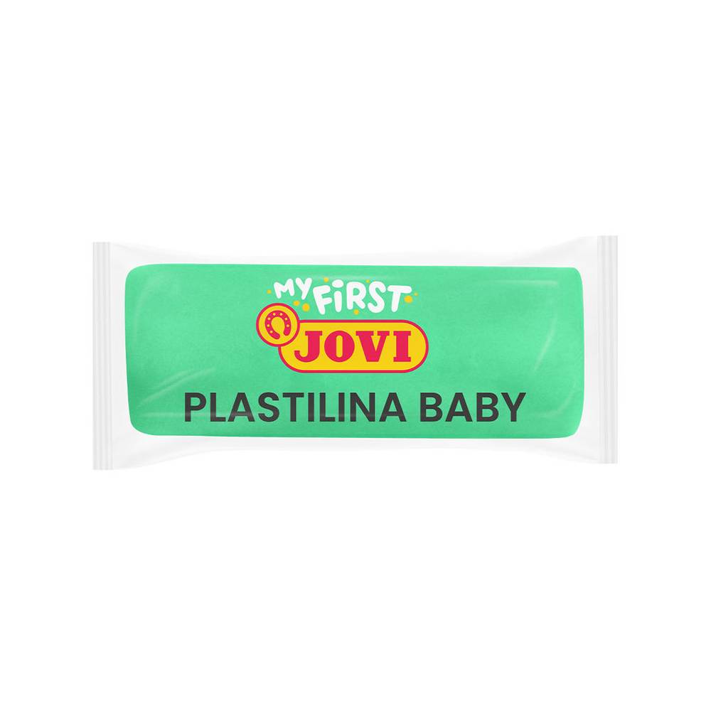 Plastilina jovi my first baby super blanda 38 g color azul caja de 18 unidades - 37010
