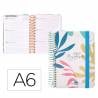 Agenda escolar 2024-2025 liderpapel classic my plans colors semana vista a6 - LP482