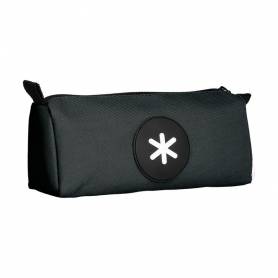 Bolso escolar portatodo antartik triangular negro 210x70x80 mm