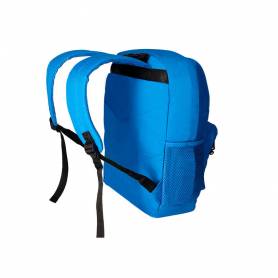 Cartera antartik mochila con asa y bolsillo frontal concremallera color azul 320x140x430 mm