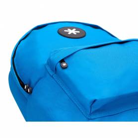 Cartera antartik mochila con asa y bolsillos con cremallera color azul 310x160x410 mm