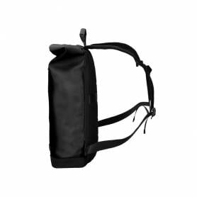 Cartera antartik mochila water proof enrollable diseño casual color negro 480x130x280 mm