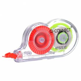 Corrector q-connect cinta mini blanco 4,2 mm x 5 mt en blister