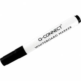 Rotulador q-connect pizarra blanca color negro punta redonda 3 mm