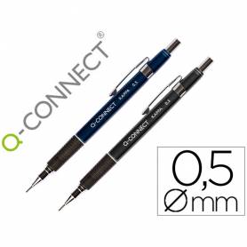 Portaminas q-connect kappa 0,5 mm sujecion de caucho