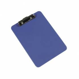 Portanotas q-connect plastico din a4 azul 3 mm