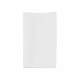 Funda autoadhesiva q-connect para tarjetas de visita 60x95mm pack de 10 unidades