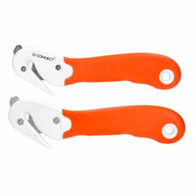 Cuter q-connect combi de seguridad sx782n-1 con cuchilla fija oculta para evitar cortes