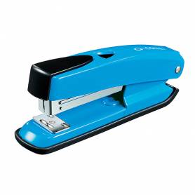 Grapadora q-connect kf02151 plastico abs azul capacidad 20 hojas