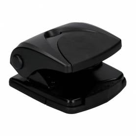 Taladrador q-connect kf01235 negro abertura 2,7 mm capacidad 27 hojas