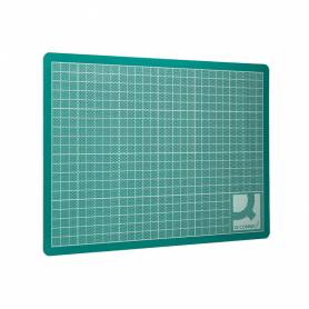 Plancha para corte q-connect din a4 3 mm grosor color verde