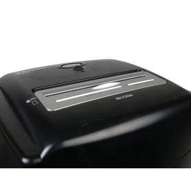 Destructora de documentos q-connect kf15553 capacidad de corte 15 h destruye grapas clips cd y tarjetas 35 litros