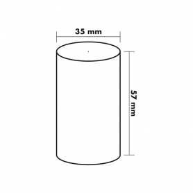 Rollo sumadora termico q-connect 57 mm ancho x 35 mm diametro para tpv sin bisfenola