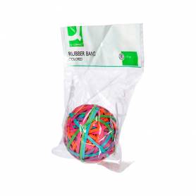 Gomillas elasticas colores q-connect bola de 115 gr