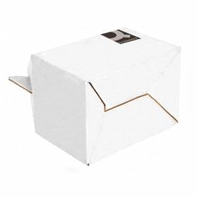 Caja maletin con asa q-connect carton para envio y transporte 355x120x258 mm