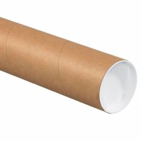 Tubo de carton q-connect portadocumentos tapa plastico 40x430 mm