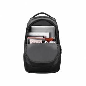 Mochila para portatil q-connect 18/ negra 1 asa 1 bolsillo exterior medidas 330x470x180 mm