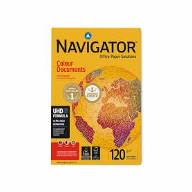 Papel fotocopiadora navigator din a3 120 gramos paquete de 500 hojas