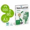 Papel fotocopiadora Navigator din a3 80 gr de gramaje 500 hojas blanco