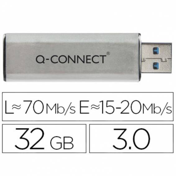 Memoria usb q-connect flash 32 gb 3.0