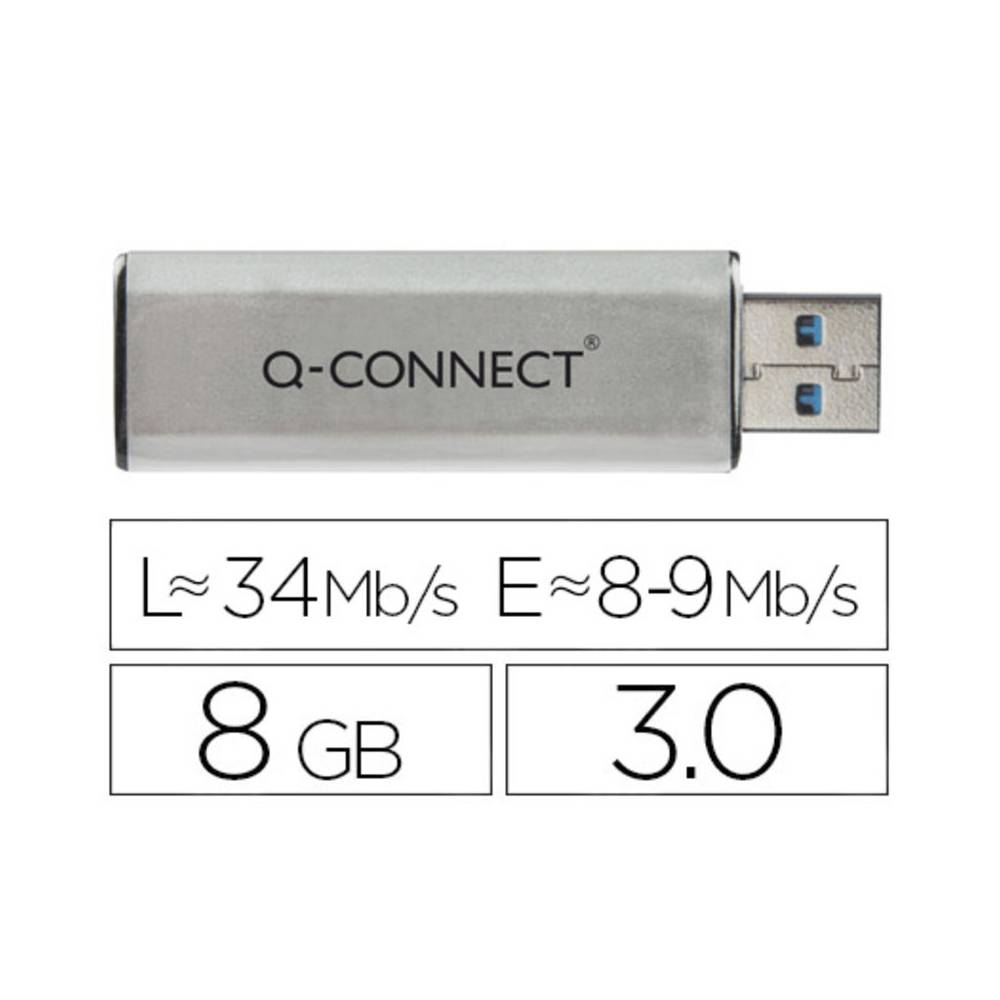 Memoria usb q-connect flash 8 gb 3.0