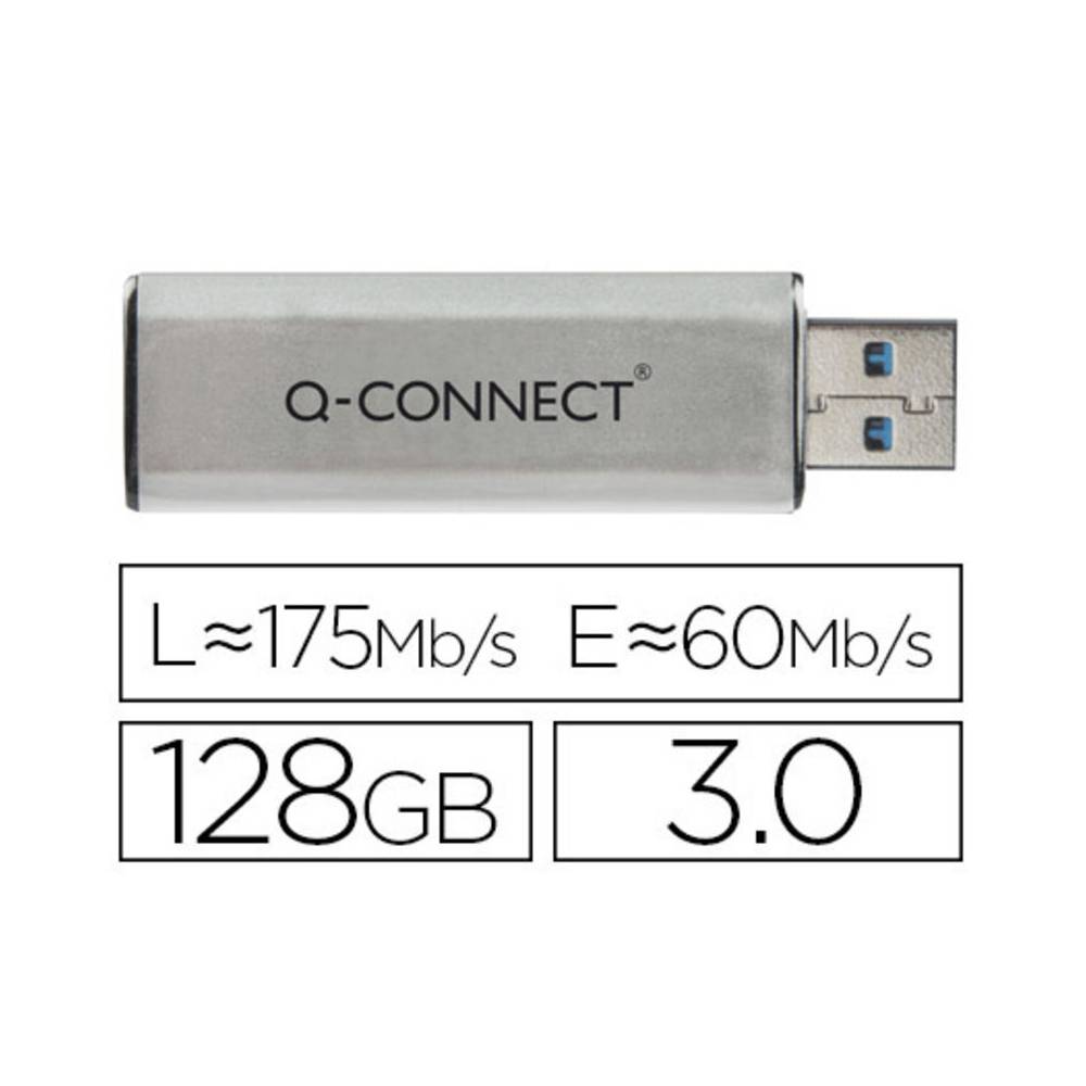 Memoria usb q-connect flash 128 gb 3.0