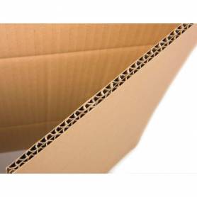 Caja para embalar q-connect usos varios carton doble canal marron 304x150x217 mm